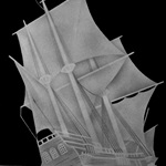 American Privateer Ship